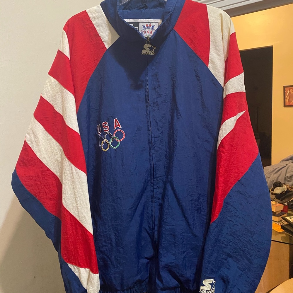 Olympic starter 1996 vintage windbreaker
